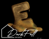 Melted Letter E