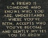 Friend Sign (Personal)