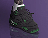 inc. Retro 4's Green BLK