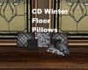 CD Winter Floor Pillows