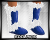 E~ Winter Shoes Blue