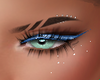 Glitter Blue Eyeliner