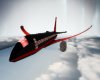 Red&Black private jet