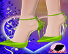 Can- Sparka Green Heels