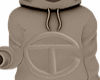 designer hoodie sand M
