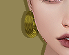 Green Barra Earrings