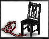 !Q Black Chair goth