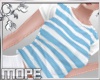 WhiteBlue striped