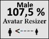 Avatar scaler 107,5% Mal