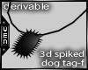 Vn | Spiked Dog Tag