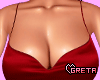 ★Red Silk Top