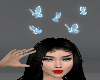 Blue Heart Butterflies