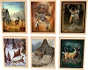 {N.D}Deer Paintings 