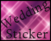 J&R Wedding sticker