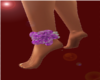 Lft Ankle Purple Rose 