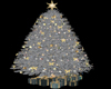 Silver Christmas tree