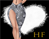 ^HF^ Tye Dye Slit Skirt