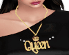 llMS! Gold Queen Choker