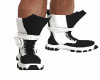 BOOTS WHITE & BLACK