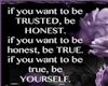 honesty