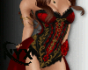 ! BURLESQUE CORSET DRESS