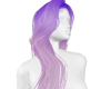 Blue fade out Hair
