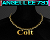 NAME NECKLACE COLT/GOLD