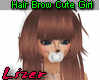 Hair Brow Cute Girl
