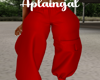 Red Winter Pants