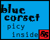 [S~S] Blue Corset *req*