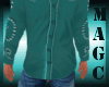 <M>Bling teal western