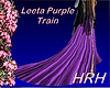 HRH Leeta TrainPurple