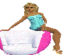 sexy avatar sitting