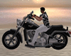 70os:Harley motorcycle