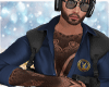 Police Shirt Blue