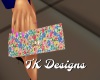 TK-K Flower Vinyl Purse