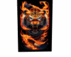 Tigre en feu