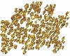 "O" Gold petals