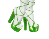 Y2K Neon Green shoes