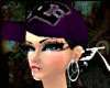 (RI)DC ponytail hat purp