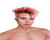 Movable men's hair red 1