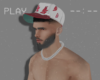 white cap