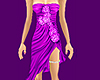 *T* Flower Dress Purple