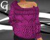 Sweater Top Fuchsia