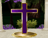 Lavender Wedding Cross