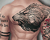 Jem Lion Body Tattoo