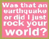 was that an earthquake