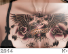 K" in chest tattoo 3