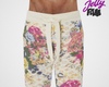 V Flower Shorts
