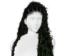 Black/Green Locs